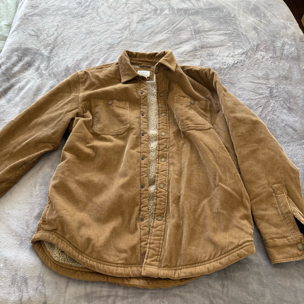 Brown Corduroy Jacket from LL Bean 🫘